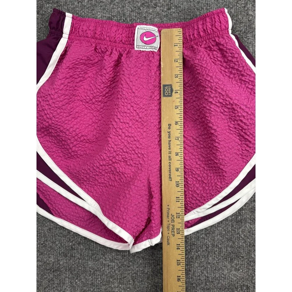 Nike Shorts Womens Small Pink Running 3 Inseam Lined Athletic Colorblock‎